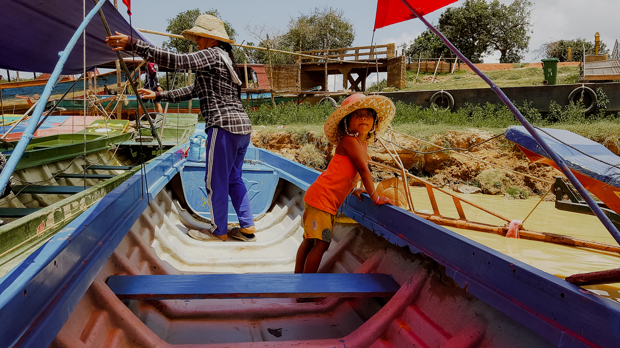 Kampong Phluk  Tonle Sap lake