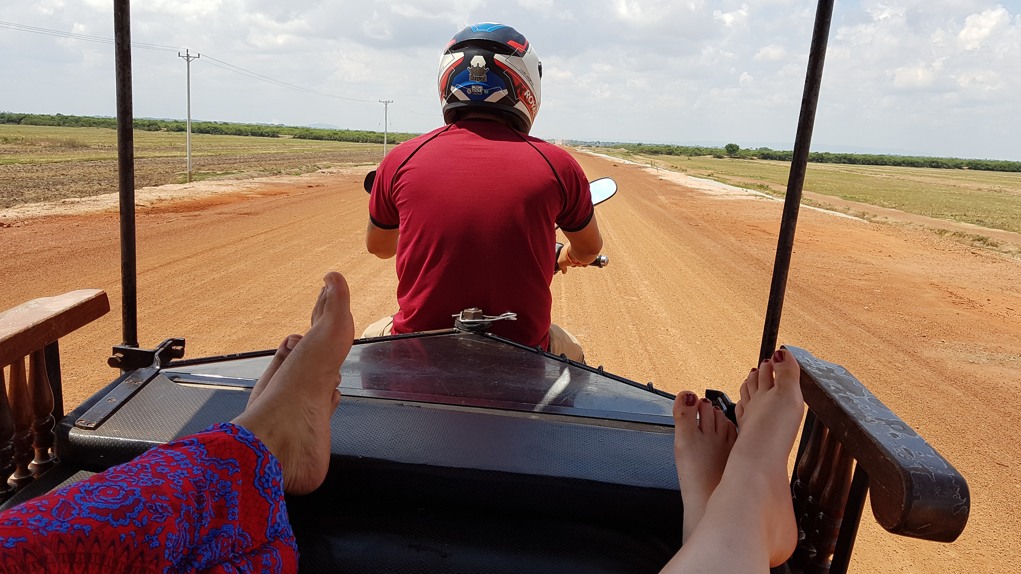 Kampong Phluk na Jeziorze Tonle Sap