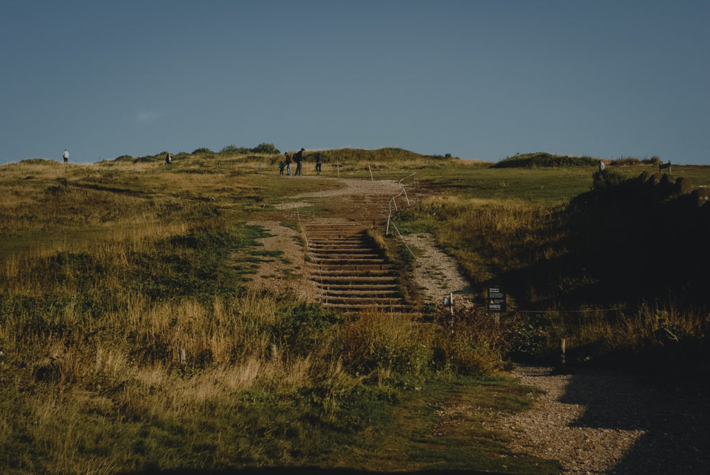 Birling Gap i Belle Tout Lighthouse, latarnia morska seven sisters, aglia