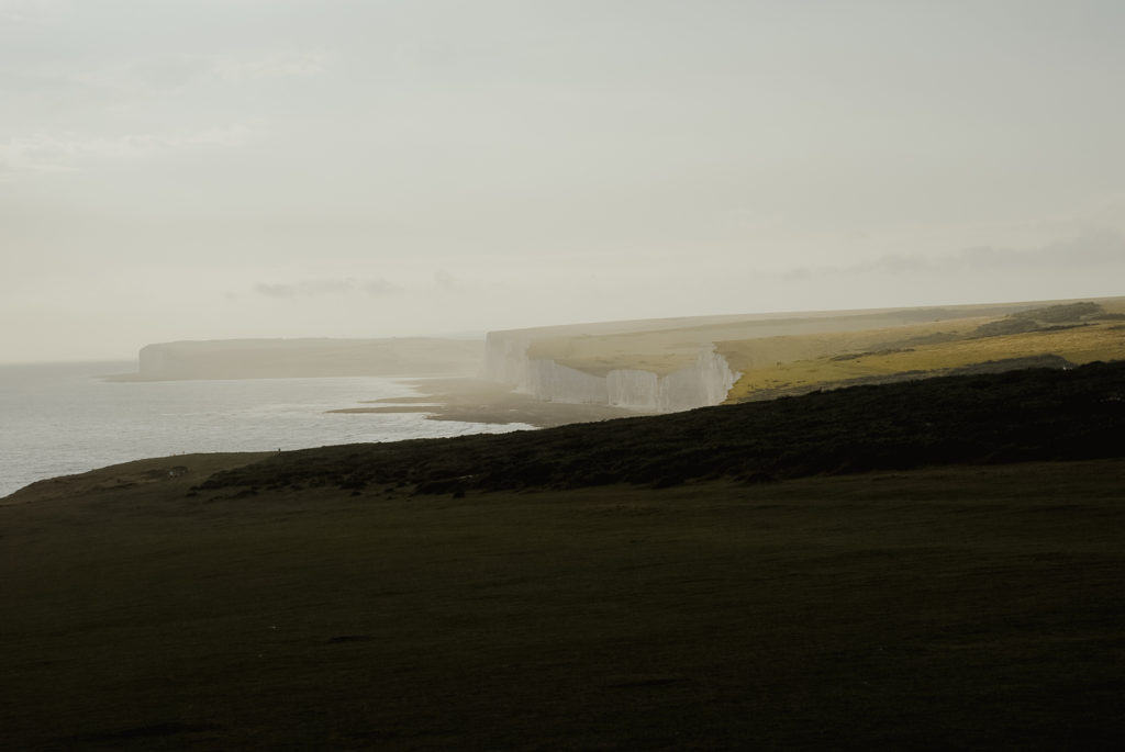 Birling Gap i Belle Tout Lighthouse, latarnia morska seven sisters, aglia